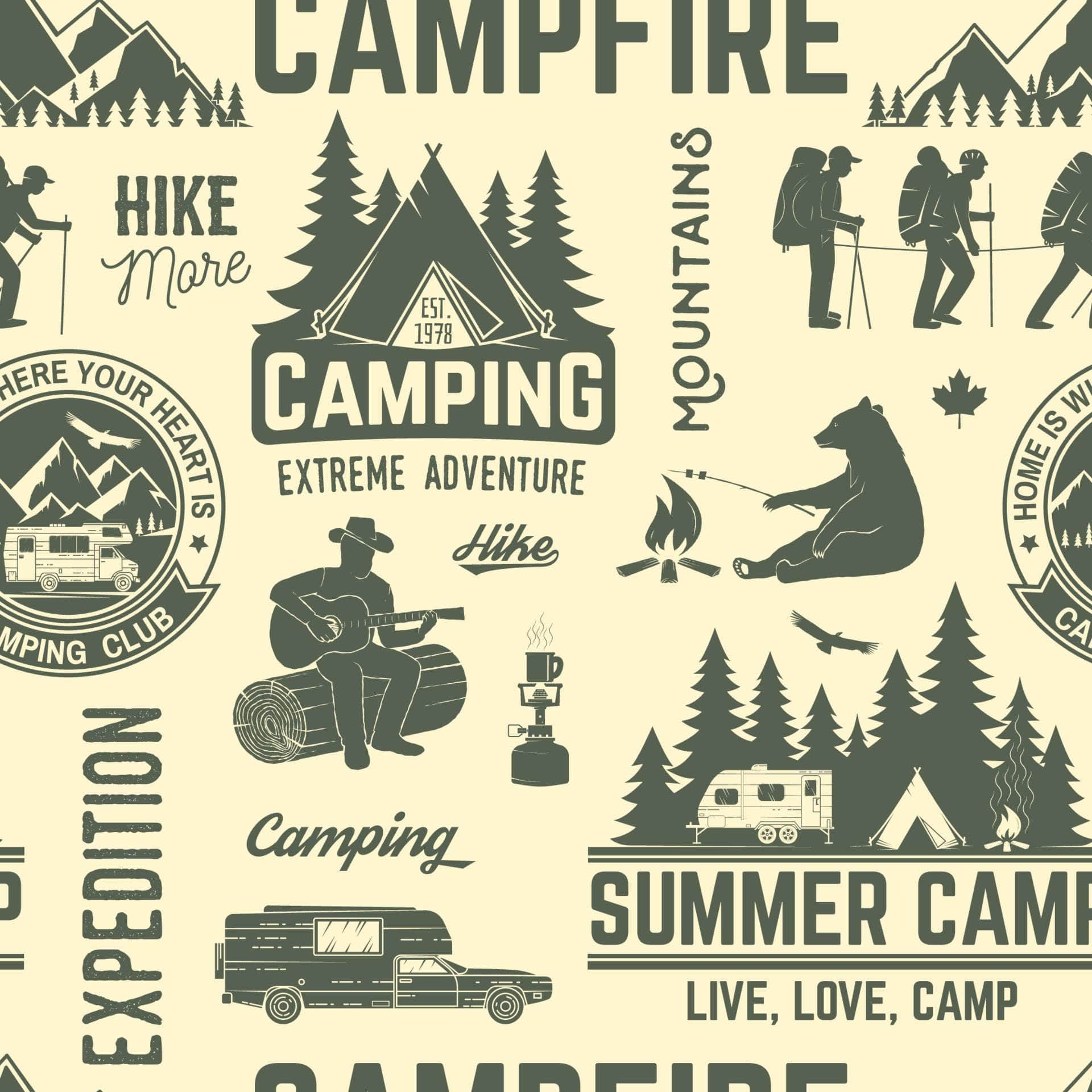 Camping Vinyl