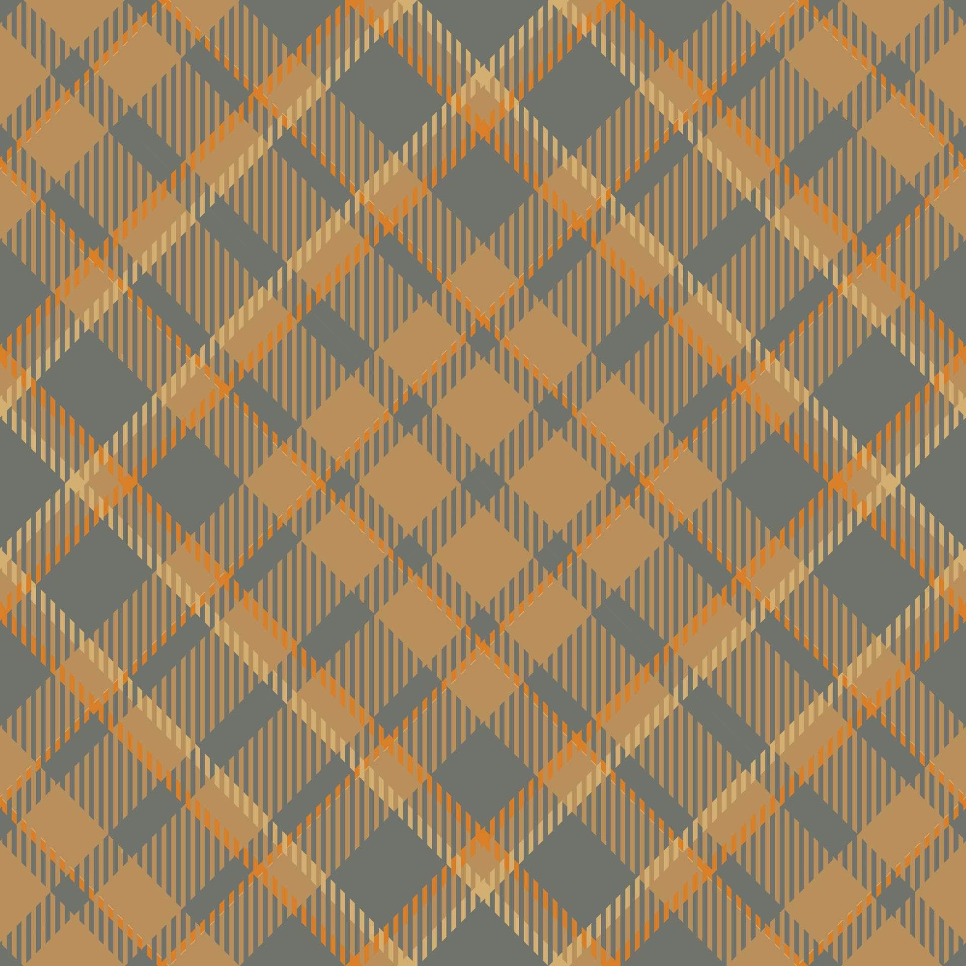 Tan & Gray Plaid Vinyl
