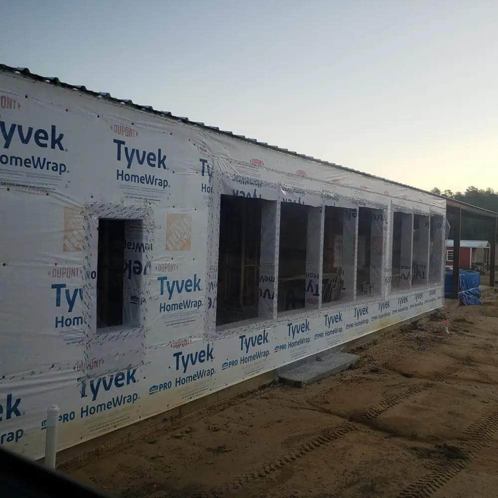 Temporary Clear Vinyl Construction Windows