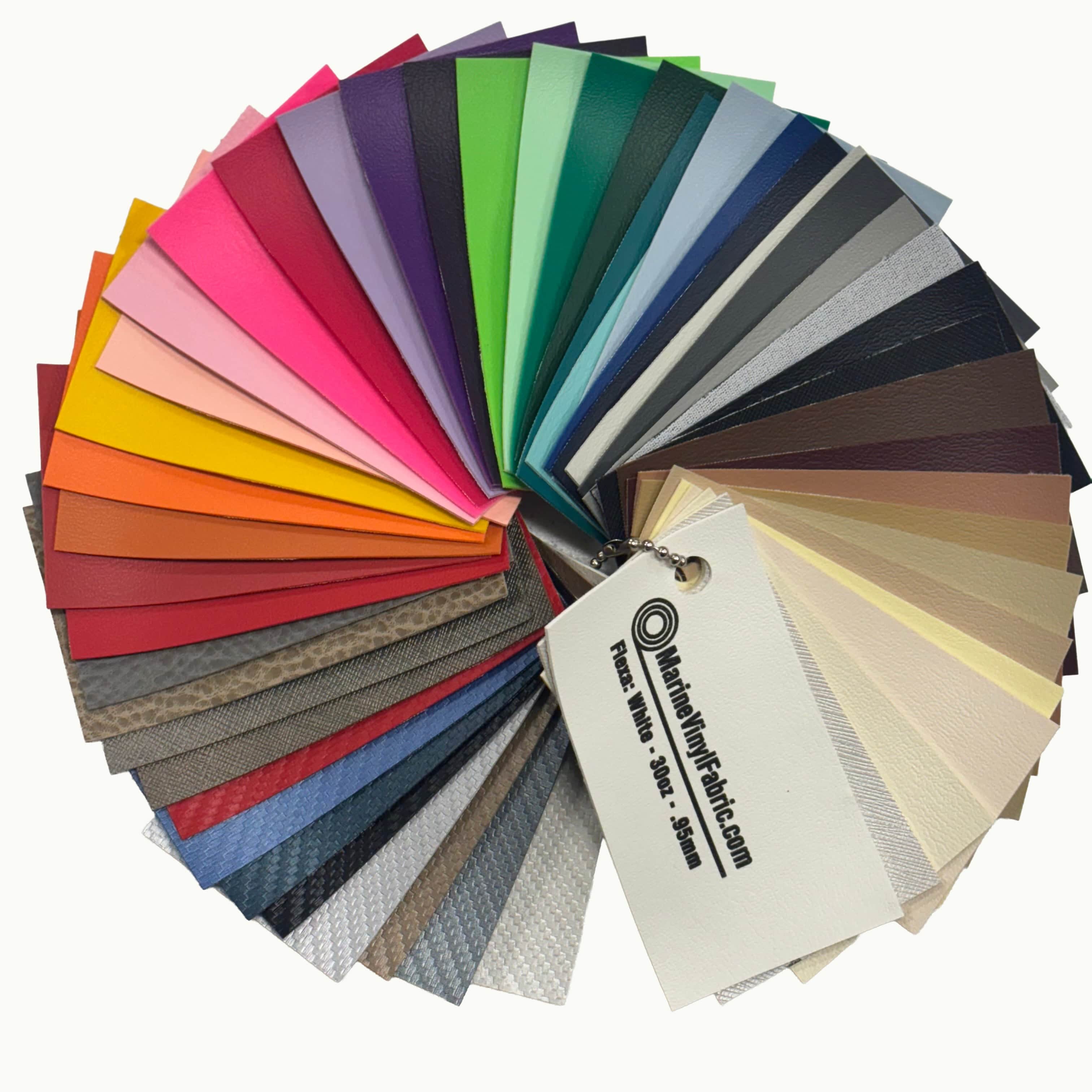 Marine Vinyl Upholstery Samples