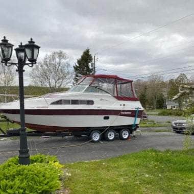 Clear Vinyl Boat Enclosure