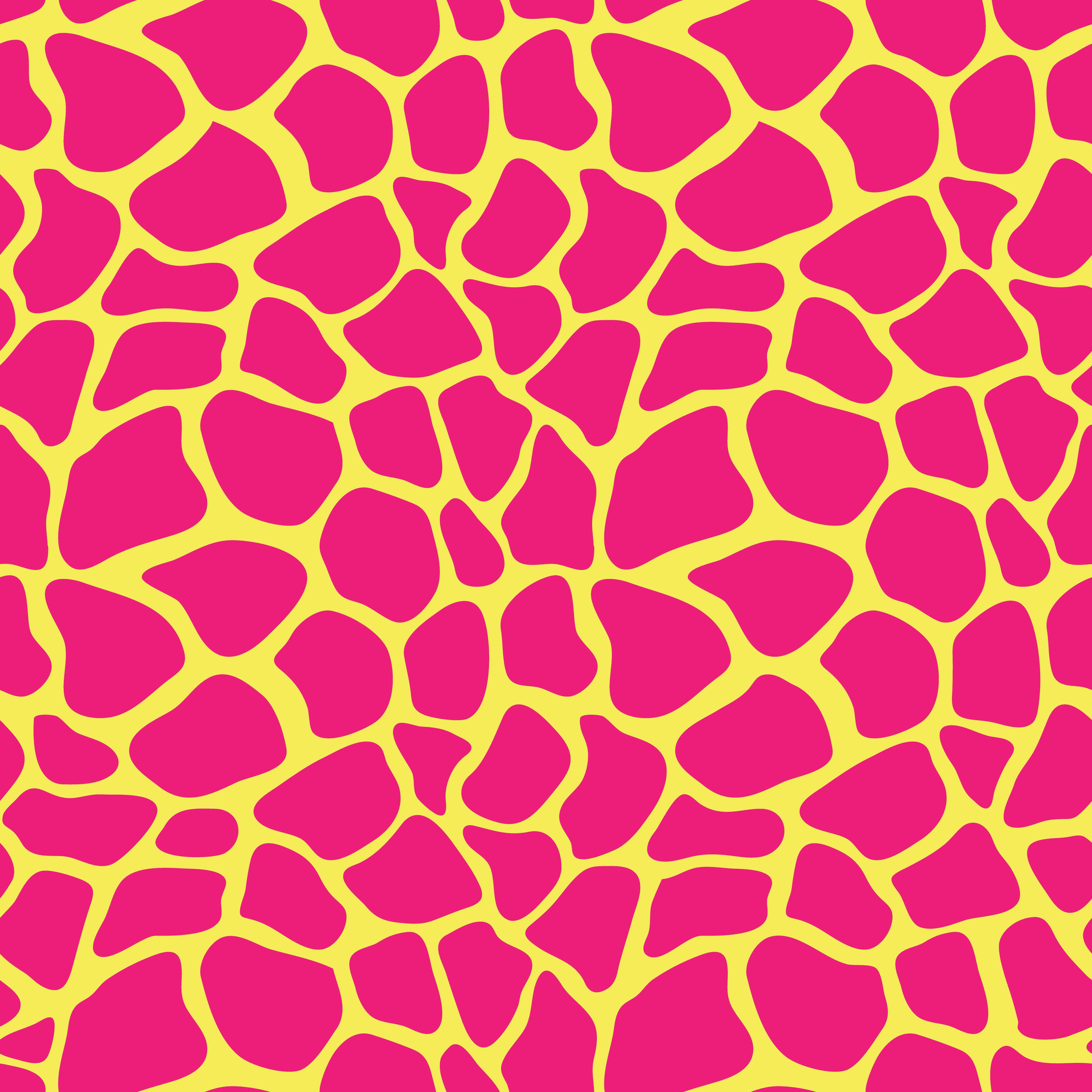 Giraffe Yellow & Pink Vinyl