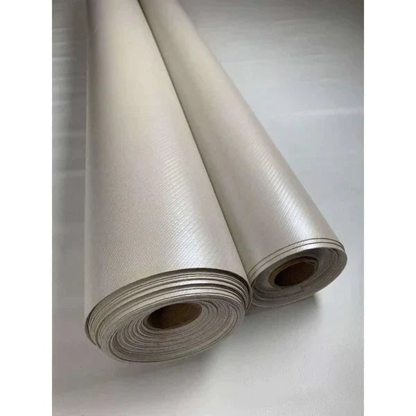 Upholstery Carbon Fiber Pearl White Vinyl