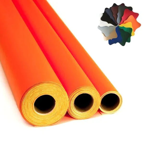 Upholstery Orange Vinyl